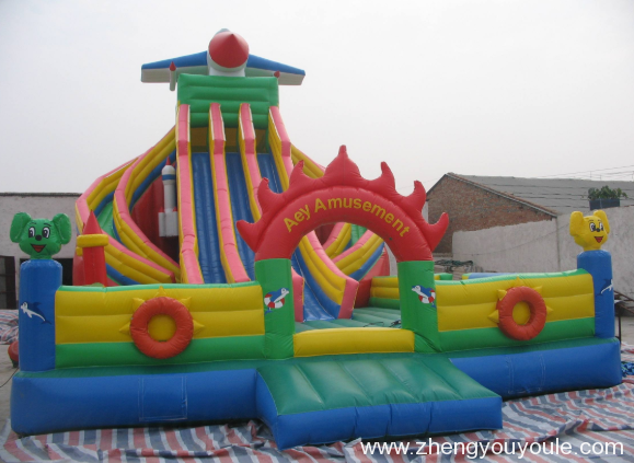 充氣滑梯游樂設備的安全使用 充氣滑梯游樂設備的安全使用