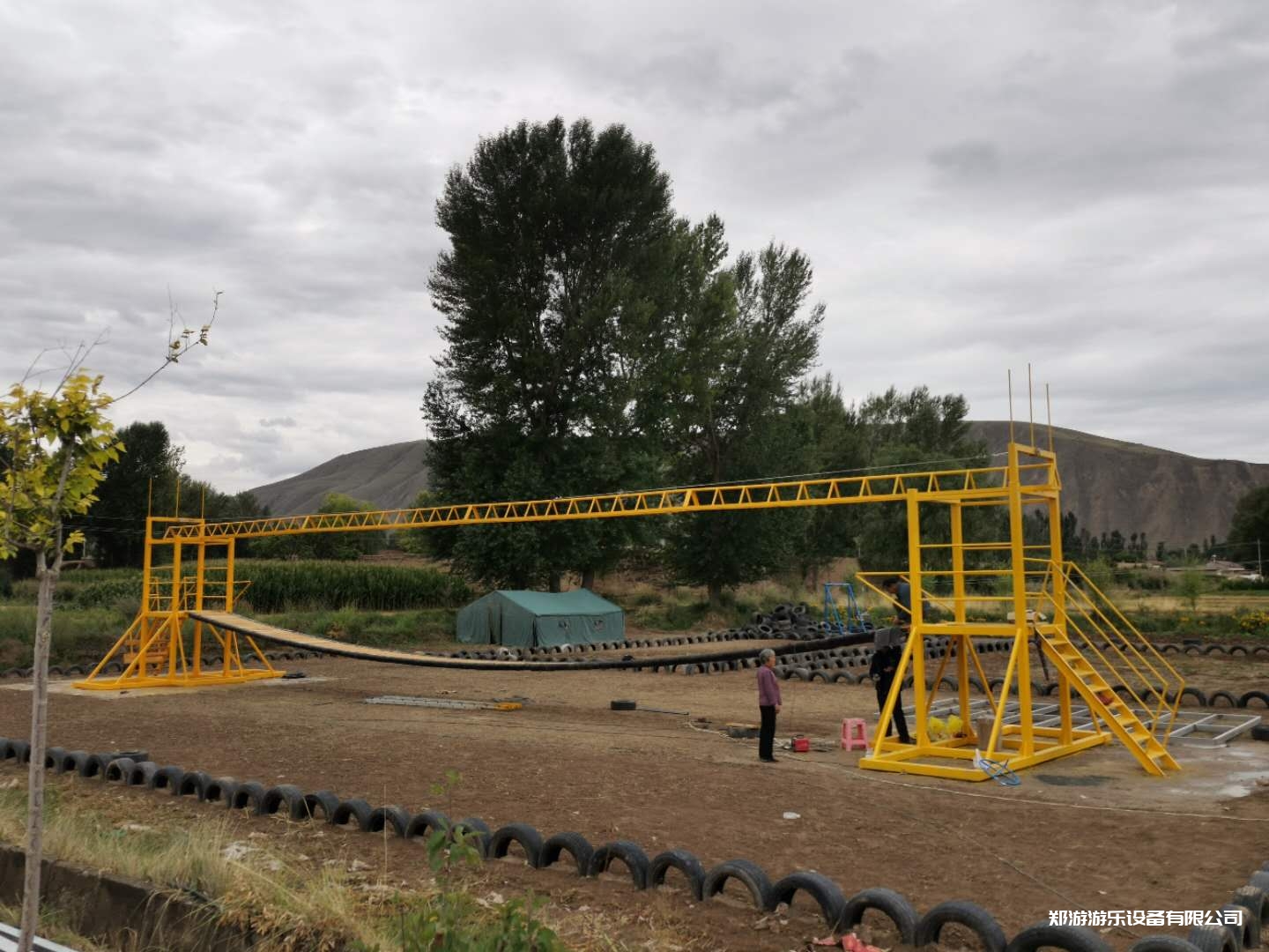 體能游樂設備—網紅橋